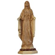Olive-Wood-Virgin-Mary-Statue